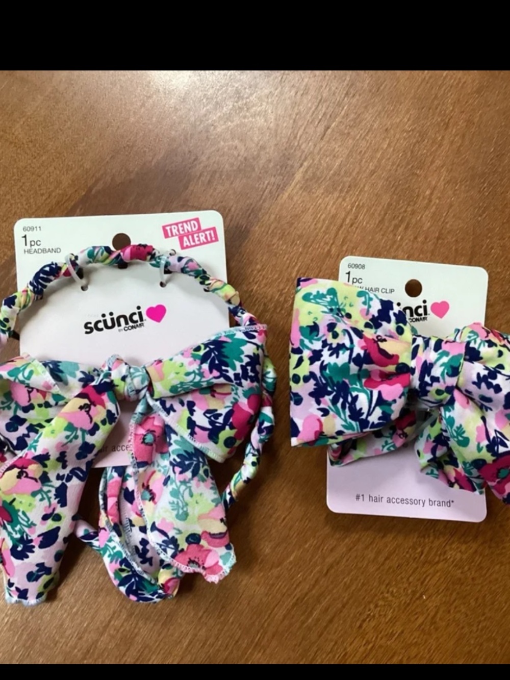 Conair Scunci Claw Hair Clip and Headband New